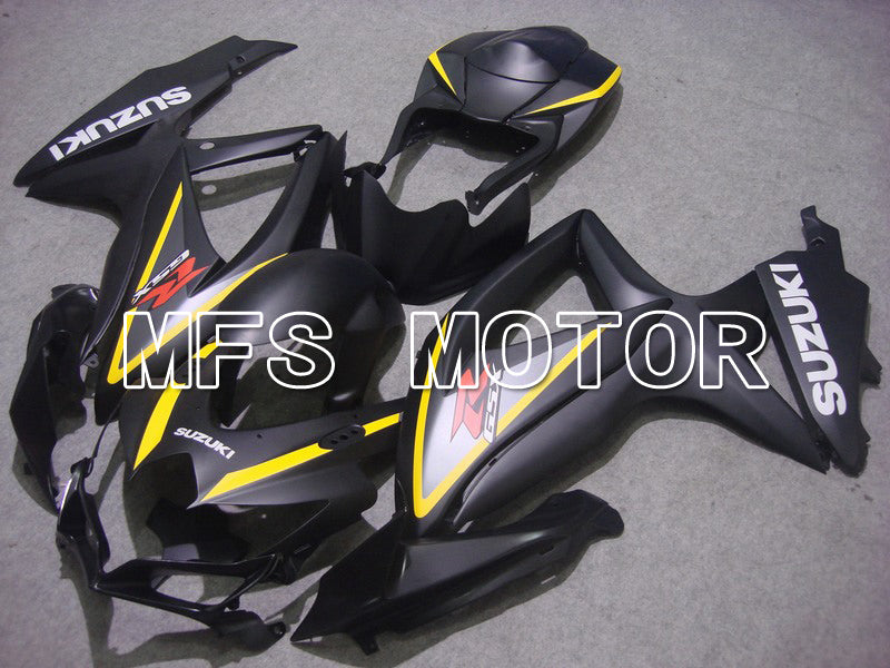 Suzuki GSXR600 GSXR750 2008-2010 Injection ABS Fairing - Factory Style - Black Gray - MFS5117 - Fairings Kit