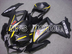Suzuki GSXR600 GSXR750 2008-2010 Injection ABS Fairing - Factory Style - Black Gray - MFS5117 - Fairings Kit