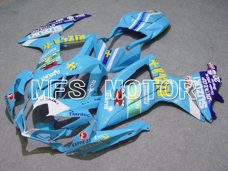Suzuki GSXR600 GSXR750 2008-2010 Injection ABS Fairing - Rizla+ - Blue - MFS5120 - Fairings Kit