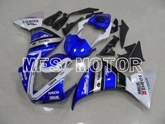 Yamaha YZF-R1 2009-2011 Injection ABS Fairing - Monster - Black Blue - MFS5126 - Fairings Kit