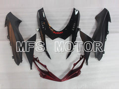 Suzuki GSXR600 GSXR750 2011-2024 Injection ABS Fairing - Factory Style - Black Gray Matte - MFS5151 - Fairings Kit