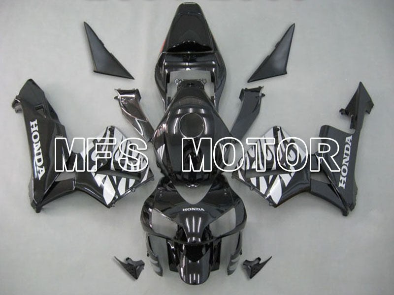 Honda CBR600RR 2003-2004 ABS Injection Fairing - Others - Black Silver - MFS5181 - Fairings Kit