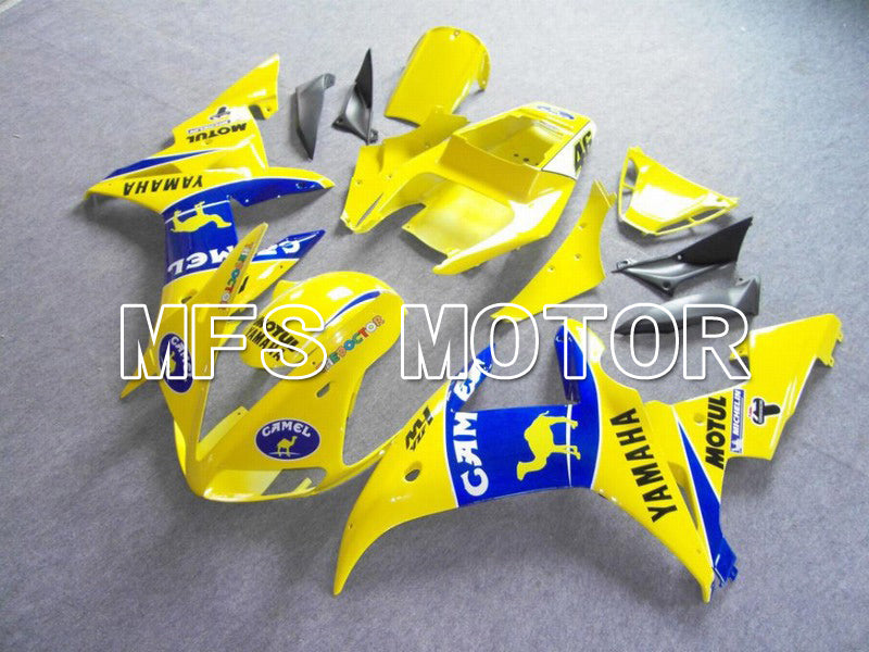 Yamaha YZF-R6 2005 Injection ABS Fairing - Camel - Blue Yellow - MFS5194 - Fairings Kit