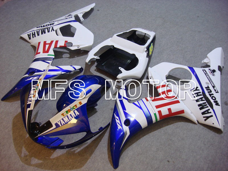 Yamaha YZF-R6 2003-2004 Injection ABS Fairing - FIAT - Blue White - MFS5202 - Fairings Kit