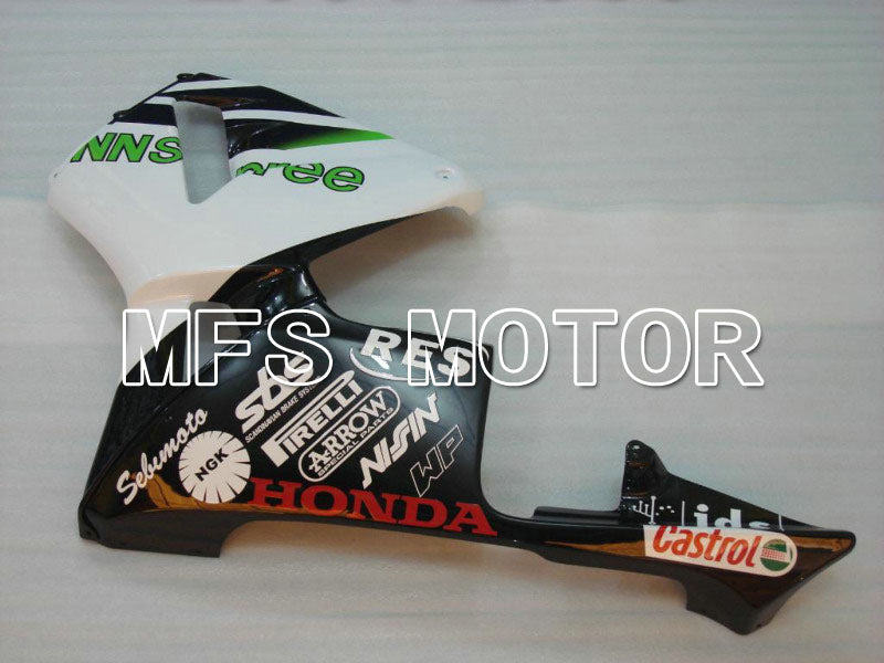 Honda CBR600RR 2003-2004 ABS Injection Fairing - HANN Spree - White Black - MFS5204 - Fairings Kit