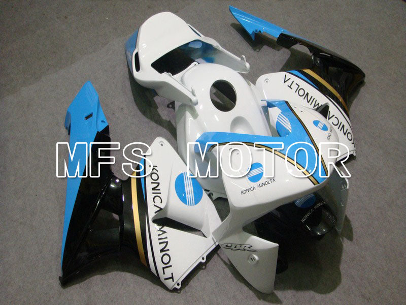 Honda CBR600RR 2003-2004 Injection ABS Fairing - Konica Minolta - White Black Blue - MFS5218 - Fairings Kit