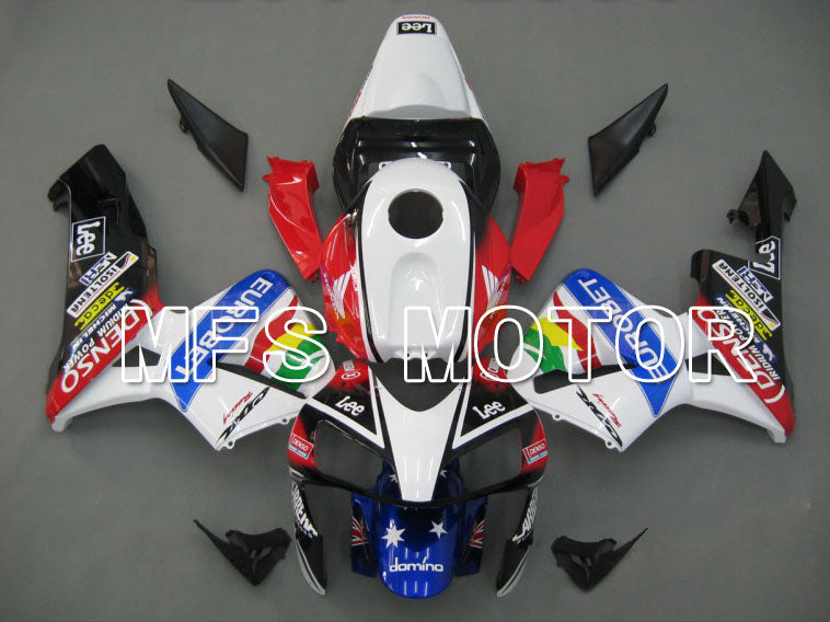 Honda CBR600RR 2003-2004 Injection ABS Fairing - Eurobet - White Black Red - MFS5234 - Fairings Kit