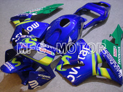 Honda CBR600RR 2003-2004 ABS Injection Fairing - Movistar - Blue Green - MFS5244 - Fairings Kit