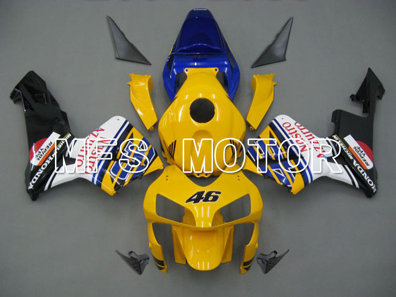 Honda CBR600RR 2003-2004 ABS Injection Fairing - Nastro Azzurro - Yellow Black - MFS5259 - Fairings Kit