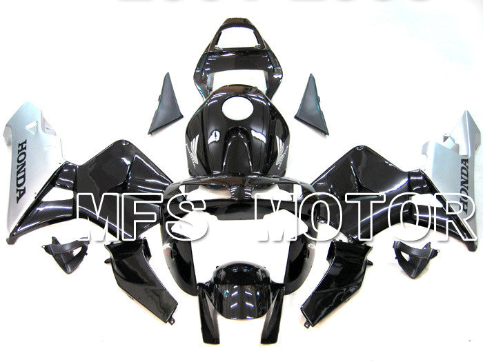 Honda CBR600RR 2003-2004 ABS Injection Fairing - Factory Style - Silver Black - MFS5276 - Fairings Kit