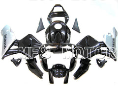 Honda CBR600RR 2003-2004 ABS Injection Fairing - Factory Style - Silver Black - MFS5276 - Fairings Kit