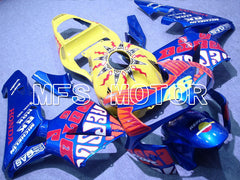 Honda CBR600RR 2003-2004 ABS Injection Fairing - Rossi - Yellow Blue - MFS5354 - Fairings Kit