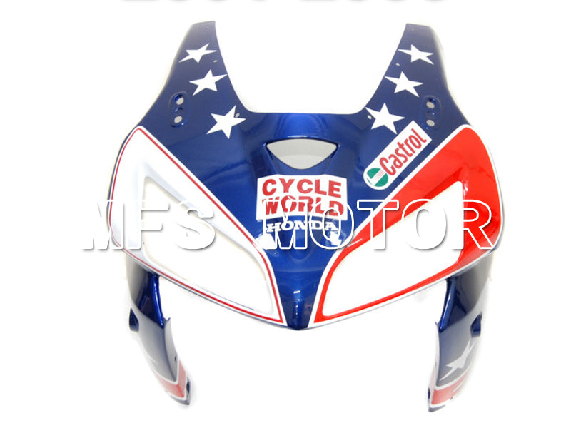 Honda CBR600RR 2005-2006 Injection ABS Fairing - Castrol - Blue Red - MFS5393 - Fairings Kit
