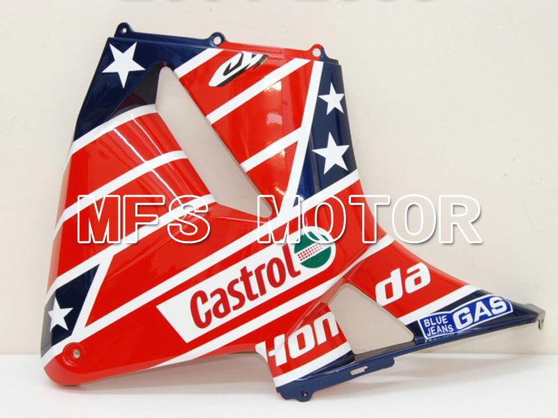 Honda CBR600RR 2005-2006 Injection ABS Fairing - Castrol - Blue Red - MFS5393 - Fairings Kit