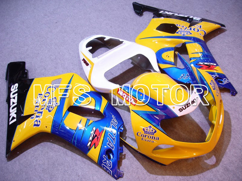 Suzuki GSXR1000 2000-2002 Injection ABS Fairing - Corona - Blue Yellow - MFS5400 - Fairings Kit