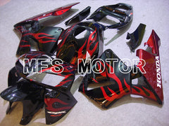 Honda CBR600RR 2005-2006 Injection ABS Fairing - Flame - Red Black - MFS5423 - Fairings Kit