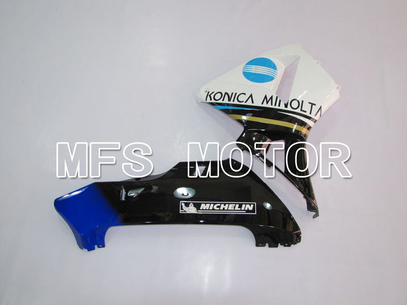 Honda CBR600RR 2003-2004 Injection ABS Fairing - Konica Minolta - White Black Blue - MFS5523 - Fairings Kit