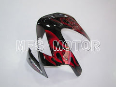 Honda CBR600RR 2003-2004 ABS Injection Fairing - Flame - Red wine color Black - MFS5525 - Fairings Kit
