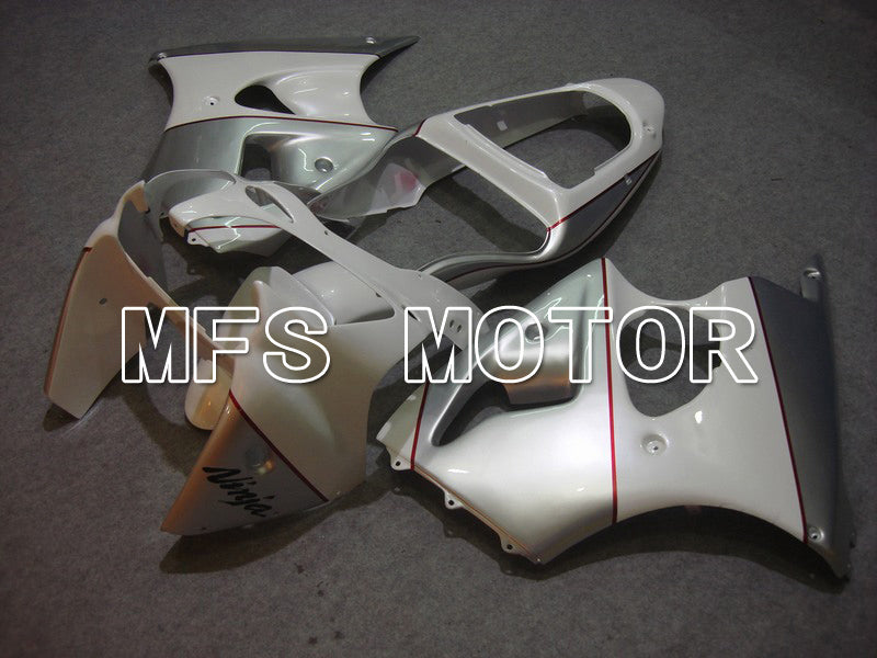 Kawasaki NINJA ZX6R 2000-2002 Injection ABS Fairing - Factory Style - Silver - MFS5602 - Fairings Kit