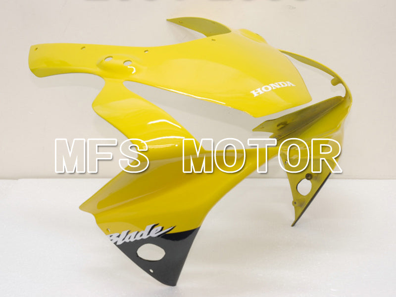 Honda CBR900RR 954 2002-2003 Injection ABS Fairing - Fireblade - Black Yellow - MFS5986 - Fairings Kit