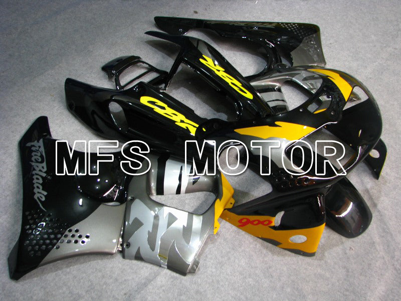Honda CBR900RR 919 1996-1997 ABS Fairing - Fireblade - Black Silver - MFS6123 - Fairings Kit