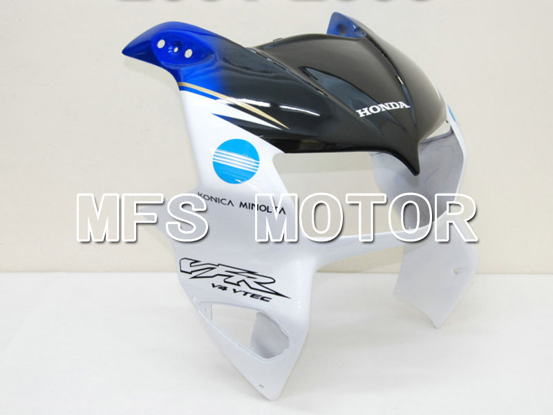 Honda VFR800 1998-2001 ABS Fairing - Konica Minolta - Black White - MFS6355 - Fairings Kit