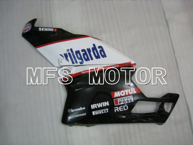 Ducati 749 / 999 2003-2004 Injection ABS Fairing - Sterilgarda - Black White - MFS6430 - Fairings Kit