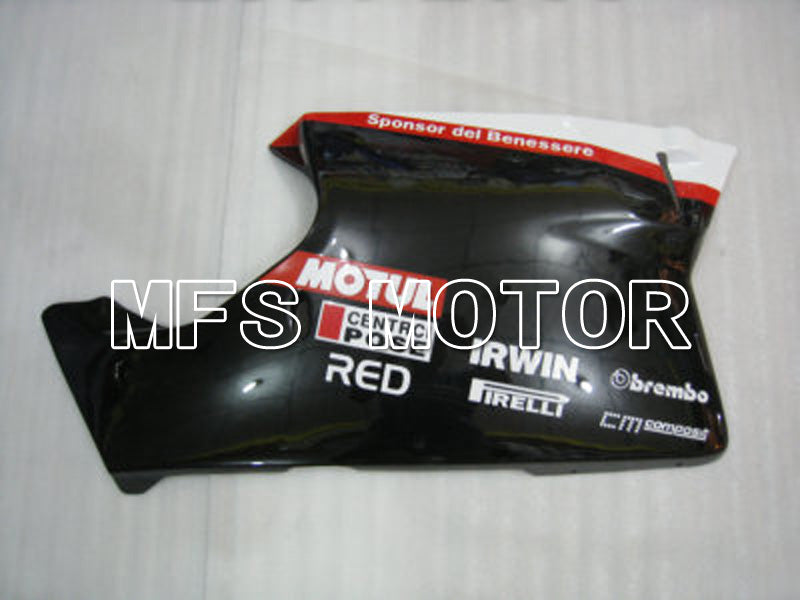 Ducati 749 / 999 2003-2004 Injection ABS Fairing - Sterilgarda - Black White - MFS6430 - Fairings Kit