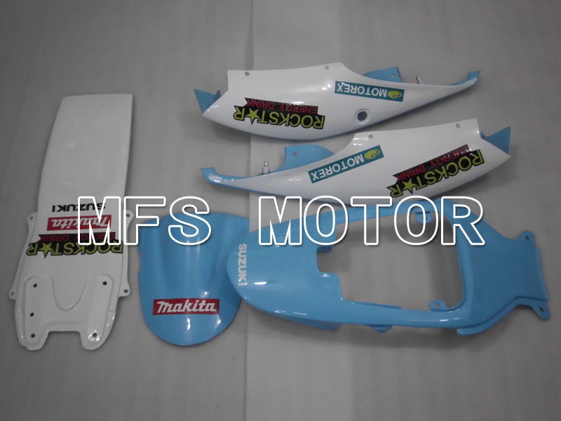Suzuki GSXR600 GSXR750 2006-2007 Injection ABS Fairing - DUNLOP - Blue - MFS6431 - Fairings Kit