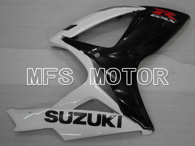 Suzuki GSXR600 GSXR750 2006-2007 Injection ABS Fairing - Factory - Black White - MFS6435 - Fairings Kit