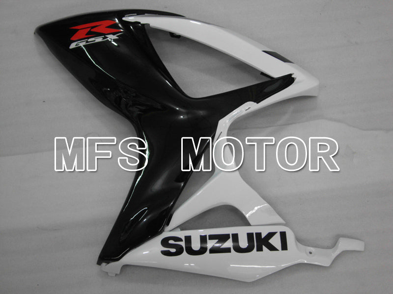 Suzuki GSXR600 GSXR750 2006-2007 Injection ABS Fairing - Factory - Black White - MFS6435 - Fairings Kit