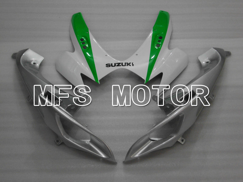 Suzuki GSXR600 GSXR750 2006-2007 Injection ABS Fairing - Factory - White Green - MFS6436 - Fairings Kit