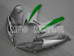 Suzuki GSXR600 GSXR750 2006-2007 Injection ABS Fairing - Factory - White Green - MFS6436 - Fairings Kit