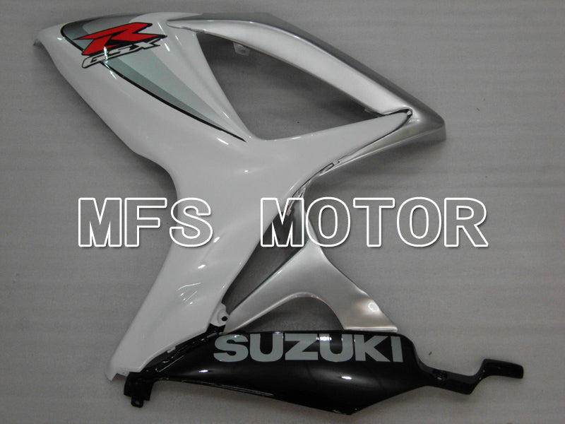 Suzuki GSXR600 GSXR750 2006-2007 Injection ABS Fairing - Factory - White Silver - MFS6438 - Fairings Kit