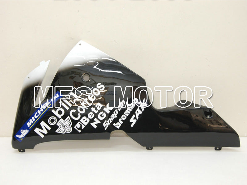 Kawasaki NINJA ZX10R 2004-2005 Injection ABS Fairing - West - Black White - MFS6445 - Fairings Kit