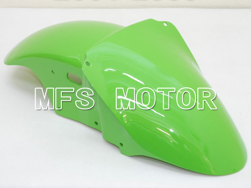 Kawasaki NINJA ZX9R 2000-2001 ABS Fairing - Monster - Black Green - MFS6448 - Fairings Kit