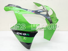 Kawasaki NINJA ZX9R 2000-2001 ABS Fairing - Monster - Black Green - MFS6448 - Fairings Kit