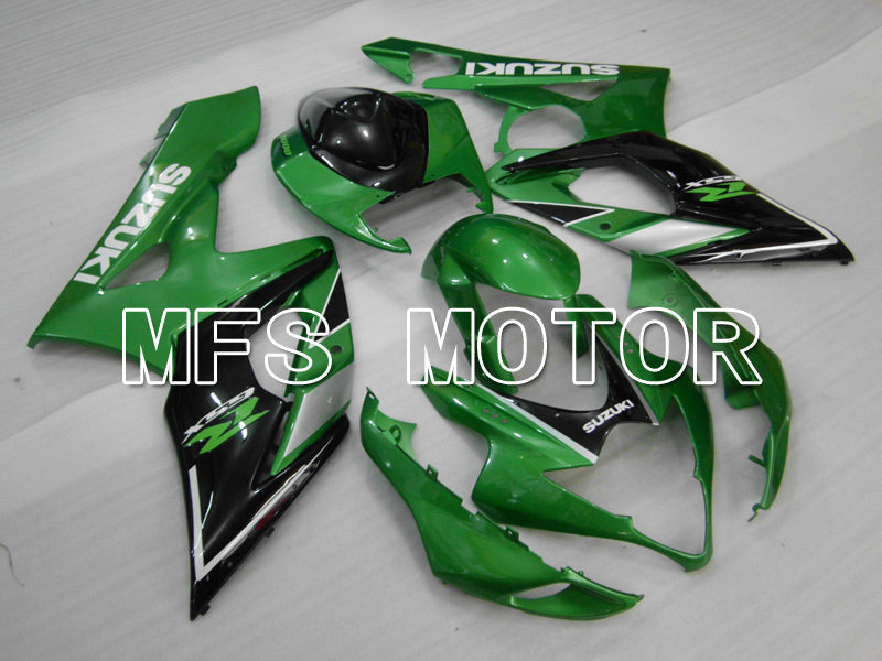Suzuki GSXR1000 2005-2006 Injection ABS Fairing - Factory Style - Black Green - MFS6450 - Fairings Kit