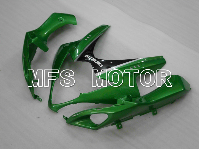 Suzuki GSXR1000 2005-2006 Injection ABS Fairing - Factory Style - Black Green - MFS6450 - Fairings Kit