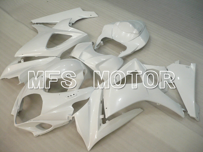 Suzuki GSXR1000 2007-2008 Injection ABS Fairing - Factory Style - White - MFS6452 - Fairings Kit