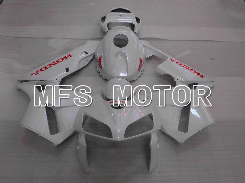 Honda CBR600RR 2003-2004 Injection ABS Fairing - Factory Style - White - MFS6481 - Fairings Kit