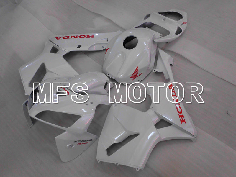Honda CBR600RR 2003-2004 Injection ABS Fairing - Factory Style - White - MFS6481 - Fairings Kit