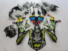 Yamaha YZF-R1 2015-2019 Injection ABS Fairing - Movistar - Yellow Black - MFS8419 - Fairings Kit