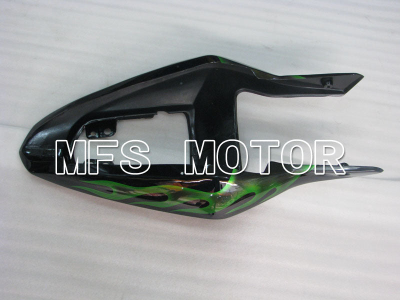 Suzuki GSXR1000 2003-2004 Injection ABS Fairing - Flame - Black Green - MFS2574 - Fairings Kit
