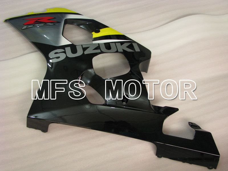 Suzuki GSXR600 GSXR750 2004-2005 Injection ABS Fairing - Factory Style - Black Yellow - MFS2276 - Fairings Kit