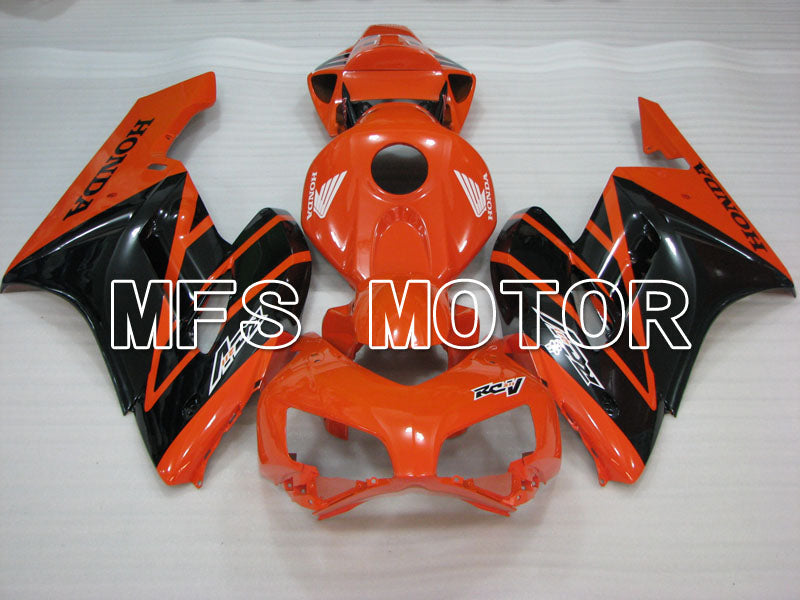 Honda CBR1000RR 2004-2005 Injection ABS Fairing - Factory Style - Black Orange - MFS2558 - Fairings Kit