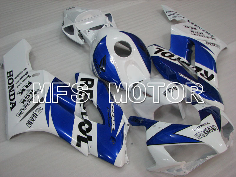 Honda CBR1000RR 2004-2005 Injection ABS Fairing - RK - White Blue - MFS2559 - Fairings Kit