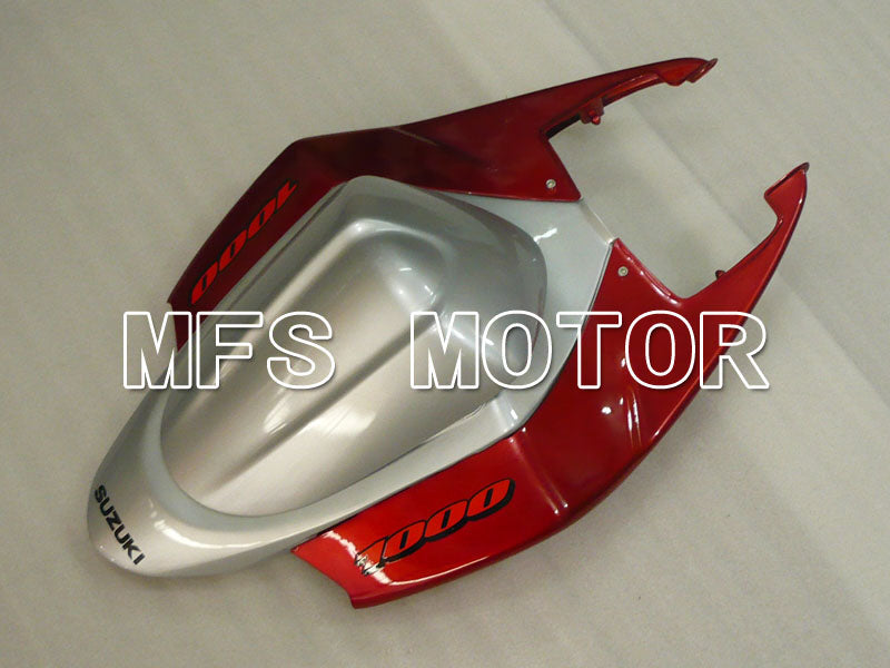Suzuki GSXR1000 2005-2006 Injection ABS Fairing - Factory Style - Red Silver - MFS2663 - Fairings Kit