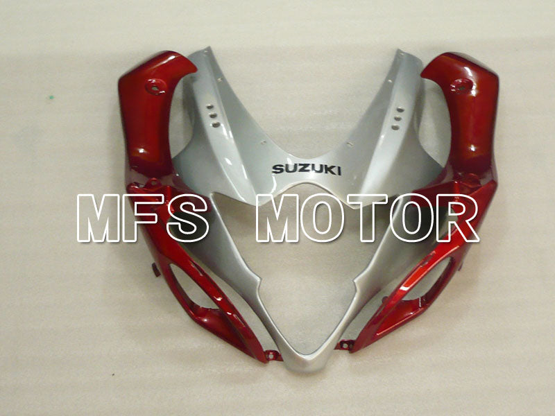 Suzuki GSXR1000 2005-2006 Injection ABS Fairing - Factory Style - Red Silver - MFS2663 - Fairings Kit