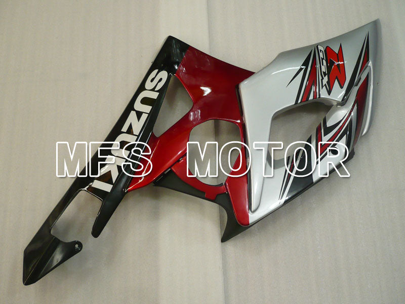 Suzuki GSXR1000 2005-2006 Injection ABS Fairing - Factory Style - Red Silver - MFS2663 - Fairings Kit